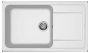 Νεροχύτης κουζίνας LIFE 410 Bianco 68 ELLECI 86x50cm - LG241068