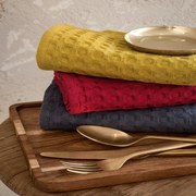 Πετσέτες Κουζίνας Glam (Σετ 3τμχ) Multi Nima 50x70cm 100% Βαμβάκι