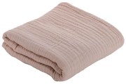 Κουβέρτα Βρεφική Whisper Pink Nef-Nef Κούνιας 110x150cm 100% Cotton