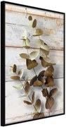 Αφίσα - Decorative Twigs - 40x60 - Μαύρο - Χωρίς πασπαρτού