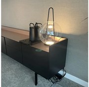 Επιτραπέζιο Φωτιστικό LED 5W Κρύσταλλο Φ20cm Capitan da mar Τ1 Prandina-1D09100113500-Μαύρο 1D09100113500