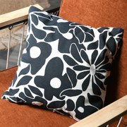 Διακοσμητική Μαξιλαροθήκη 2 Όψεων (40x40) S-F Ziggy Black C0D191001H