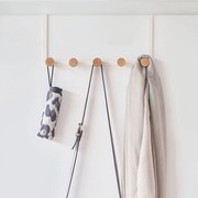 Κρεμάστρα Πόρτας 5 Θέσεων (37.5x9x18) Z-L White 13838