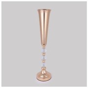 Βάζο Μεταλλικό Χρυσό 14x60cm 752-22064 Estheti-752-22064-Χρυσό 752-22064