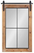 Καθρέπτης Τοίχου ArteLibre Φυσικό MDF 56x93x3cm