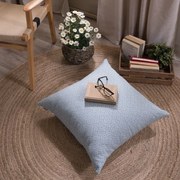 Μαξιλαροθήκη Διακοσμητική Δαπέδου Pesaro 05 Blue Teoran 65Χ65 Βαμβάκι-Πολυέστερ