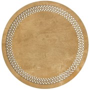 Σουπλά Seljuk (Σετ 4Τμχ) 790PYN1137 36x36cm Honey Hermia Ξύλο