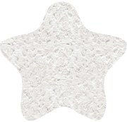 Παιδικό Χαλί GLACIAL WHITE STAR Λευκό 120 x 120 εκ. MADI