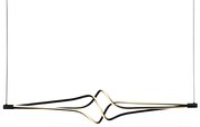 Φωτιστικό Κρεμαστο Aca HM607LEDPBKCCT Μαύρο Ματ (Black Mat) 3000-4000-6000K