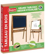 Μαύρος Πίνακας Διπλής Óψεως Jeujura Large Drawing Board of Schoolboys
