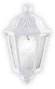 Φωτιστικό Τοίχου-Απλίκα Anna 120430 22x13x35cm 1xE27 23W White Ideal Lux