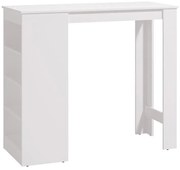 Tραπέζι Μπάρ Valence Λευκό 120x50x105 εκ. 120x50x105 εκ.