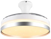 Ανεμιστήρας Reality Lighting -RL LINDBERG R67382187 Γκρι Τιτανίου (Titan Grey) 2700 - 6500K