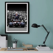 Πόστερ &amp; Κάδρο Max Verstappen F015 21x30cm Εκτύπωση Πόστερ (χωρίς κάδρο)