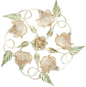 Φωτιστικό Οροφής - Πλαφονιέρα Primavera I-PRIMAVERA/PL5 5xE14 Φ68cm Ivory Luce Ambiente Design