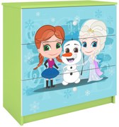 Συρταριέρα Babydreams Cartoon-Prasino-Frozen