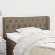 vidaXL Κεφαλάρι με Πτερύγια Taupe 93x16x78/88 εκ. Υφασμάτινο