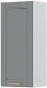 Ντουλάπι κρεμαστό Tahoma V9-40-1K-Γραφίτης - 40.00Χ32.00Χ91.00cm
