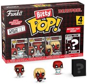 Φιγούρες Deadpool Sleepover, Larp, Heavy Metal, Mystery 4Τμχ 84962 2,3cm Multi Funko Bitty Pop!