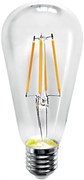 Λαμπτήρας LED Filament InLight E27 ST64 8W 2700K