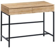 Τουαλέτα Με Καθρέπτη Linda 793ELG4101 45x75x100cm Oak-Black