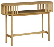 Κονσόλα Nodial pakoworld MDF/Bamboo σε φυσική απόχρωση 120x39x85εκ