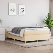 ΠΛΑΙΣΙΟ ΚΡΕΒΑΤΙΟΥ BOXSPRING ΚΡΕΜ 140 X 190 ΕΚ. ΥΦΑΣΜΑΤΙΝΟ 3120958