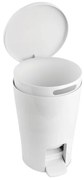 Κάδος Απορριμμάτων Μπάνιου (Φ19x27) Tatay 5lt 06706.001 Diabolo White