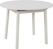Extendable Dining Table Oliver - White White