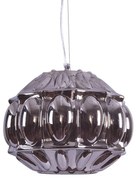 Φωτιστικό Οροφής 77-3745 SE4344-01 Nadia Smoke Glass Homelighting Γυαλί