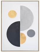 Πίνακας σε καμβά Geometric I Inart 52x4.5x72εκ