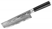 Samura Damascus Μαχαίρι Nakiri από Δαμασκηνό Ατσάλι 16.7cm
