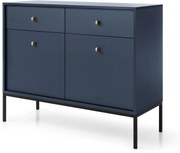 Lh-homefurniture Μπουφές Mono χρώμα Μπλε 103,5x83,2x39cm P_MNB_21S-1