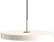 Κρεμαστό Φωτιστικό Ράγας/Οροφής LED 28W 3CCT Φ43cm Ορειχάλκινο Φινίρισμα Asteria Plus Umage-2560-Λευκό 2560