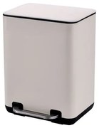 Estia Χαρτοδοχείο - Κάδος Μπάνιου Cubic Soft Close 6lt Ιβουάρ 02-20989