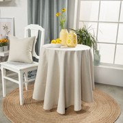 Ροτόντα Guensa 11 Beige-Grey Teoran Διάμετρος 180cm Cotton-Polyester