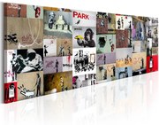 Πίνακας - Art of Collage: Banksy II 120x40