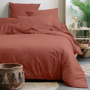 Σεντόνι King Size Επίπεδο (240x300) S-F Horizon Τερακότα