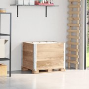 vidaXL Κολάρα Παλέτας 3 τεμ. 80 x 60 εκ. από Μασίφ Ξύλο Πεύκου