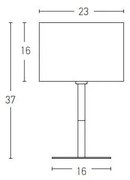 Επιτραπέζιο Φωτιστικό E14 40W IP20 Zambelis 20215 Λευκό