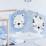 Παιδικό Φωτιστικό Οροφής Μονόφωτο Ango Baby Jungle Blue 63112T