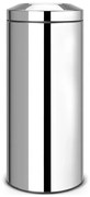 Κάδος Brabantia Flame Guard 647074, 30 l, Πυράντοχος, Μεταλλικός εσωτερικός κάδος, Inox, Inox