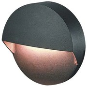 Απλίκα Φωτιστικό Τοίχου LED 2W IP65 3000K Σκούρο Γκρι E294 Zambelis-E294-Ανθρακί E294