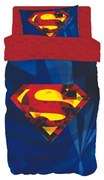 Σετ 3 Τεμαχίων Παιδικά Σεντόνια Superman Logo Warner Bros 165x250cm Μονή (165x250cm)