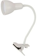 Φωτιστικό Γραφείου Με Κλιπ VK/04237/W/D Φ7x37cm Led 280lm 5W 5000K White VKLed