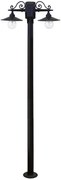 Φωτιστικό Δαπέδου LP-150ΕΒ -L- 2/F Black 200cm 23-0060 Heronia
