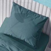 Μαξιλαροθήκη Solid 494 Petrol DimCol 50Χ70 50x70cm 100% Cotton