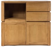 Artekko Arturo Ξύλινη Μασίφ Κομόδα σε Φυσικό Χρώμα(100x45x90)