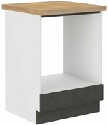 Ντουλάπι φούρνου Γκρι 60 x 51,6 x 85 cm