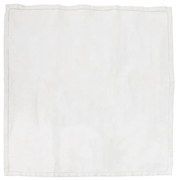 Πετσέτα Φαγητού Steady White Nef-Nef Homeware 48x48cm 100% Βαμβάκι